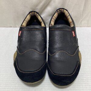 Levi Strauss Mens Size US 8 Slip On Shoes Loafer Leather Uppers
